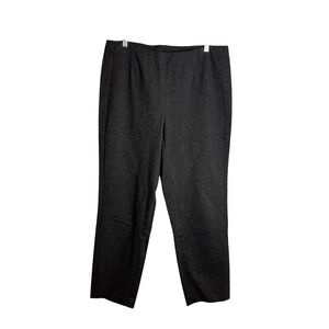 J.Jill Ponte Slim Leg Pull On Pants Womens Size L Comfort‎ Stretch Gray